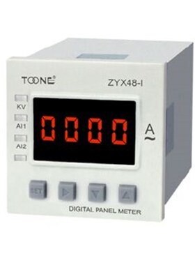 卓一单相交流数显智能电流表ZYX48-I/SX48*48三位半