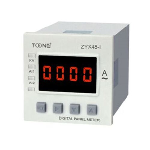 卓一单相交流数显智能电流表ZYX48-I/SX48*48三位半