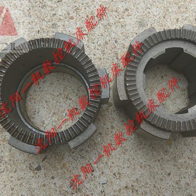 沈阳中捷机床Z30 125*40钻床配件 钻床结合子 花键与光孔一套