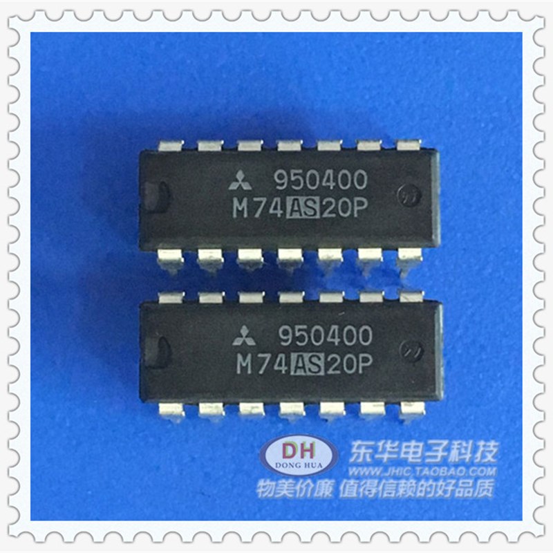 M74AS20P 74AS20 SN74LS20N 74AS系列实物实拍现货IC芯片配单配套