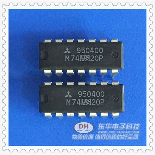 M74AS20P 74AS20 SN74LS20N 74AS系列实物实拍现货IC芯片配单配套