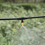 铜雾化喷头可调除尘降温雾化微喷降温加湿812管大棚兰花浇花喷嘴