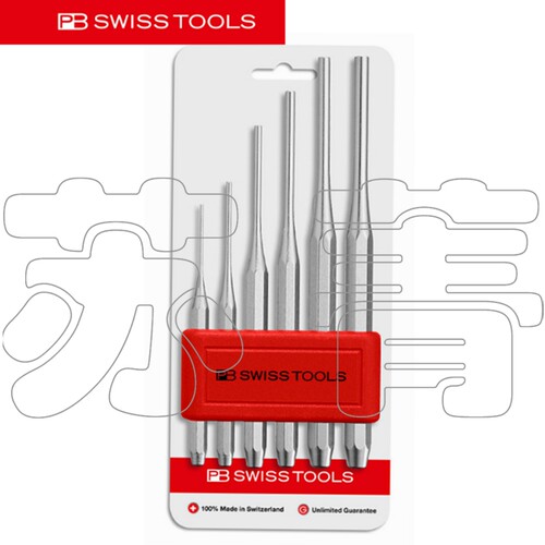 瑞士PB SWISS TOOLS 吸塑装八棱柄销式冲头PB 750B CN  755B CN