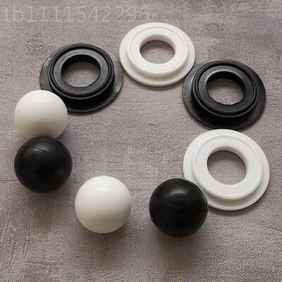 气动隔膜氟配件QBY-5/4泵0丁腈球/四球密封易2损件/球座/易损LQF