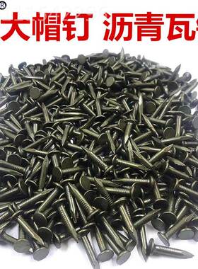 kt2GPJ泥5m散m水钉玻纤瓦木板钉油毡瓦片钢钉装1公斤装 水泥钉 散