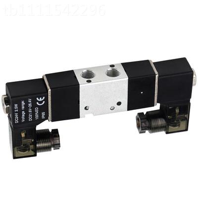 三口二位电磁阀3V120 DC1FVO2V4 DC2V A3C6 AC110V VAC220V