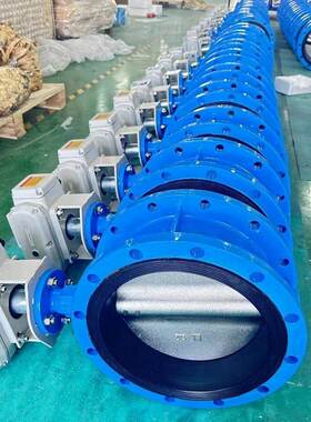 D941X-16兰 电动法蝶阀C 软密UPB封法式 电动蝶兰阀