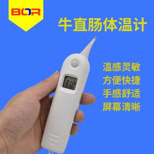 奶牛体温计 兽用温度计 猪牛羊体温测量 一键测量