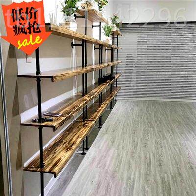 童鞋架墙店上复古柜鞋展柜货展示架包包服装店展示鞋服装鞋置XSUI