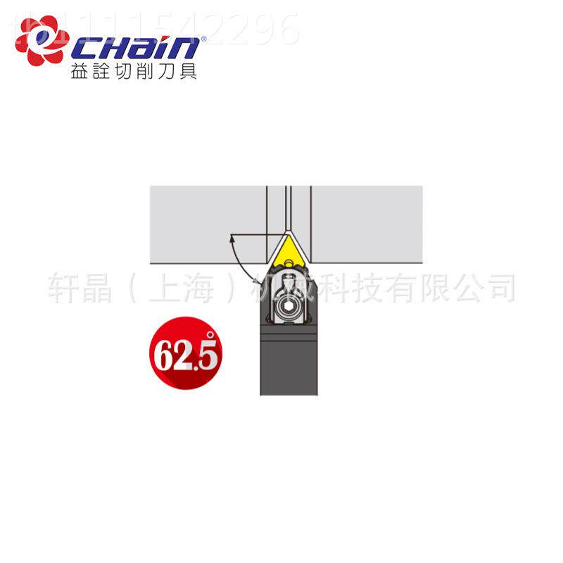 台湾益诠 控外/外径车刀杆 DNNN-2525圆M15（A）无品牌/ 主数偏E