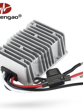 36V 48V转12V 360W车载电源转换器 高尔夫球车 电动车降压电源30A