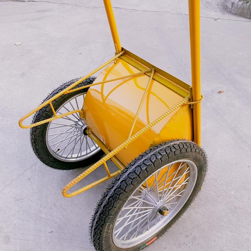 德国进口翻斗车劳动工地小推车两轮手推搬运车建筑家用垃圾拉货灰