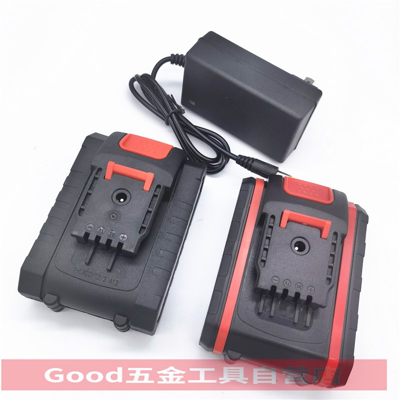 金鹿角 手电钻36V 42VF 48V 98VF锂电池起子螺丝刀锂电钻 充电器