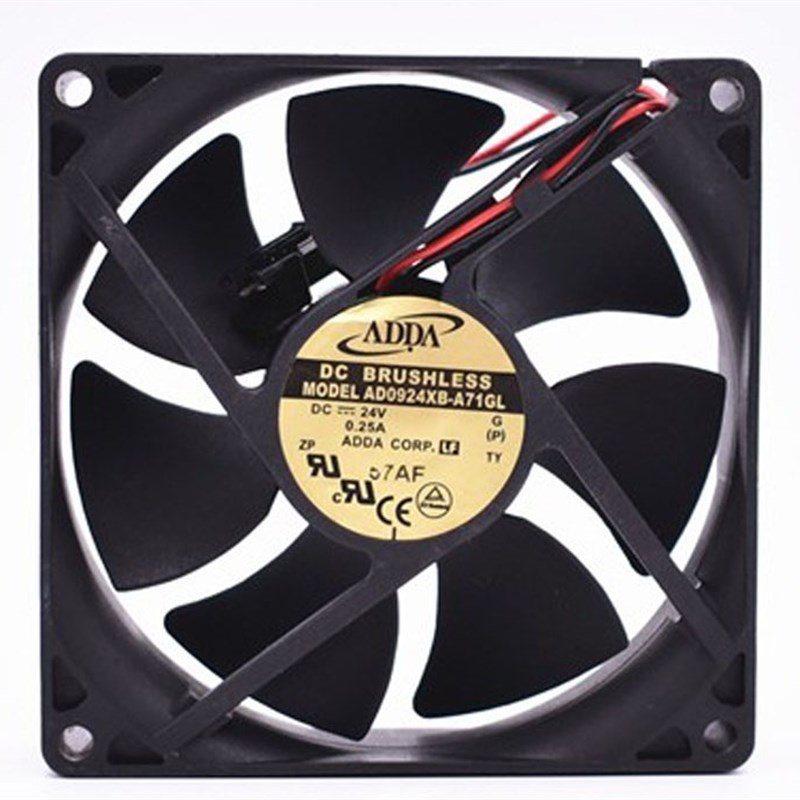 AD0924UB/XB/HB/MB-/A71/70GL/Y71GL/F91GP双滚珠24V轴流风扇ADDA