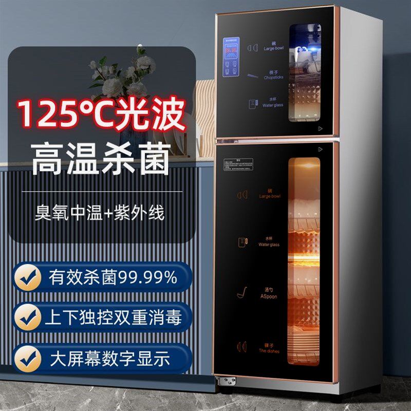 德国品质消毒柜家用立式小型迷你高温消毒碗柜婴儿奶瓶消毒烘干碗