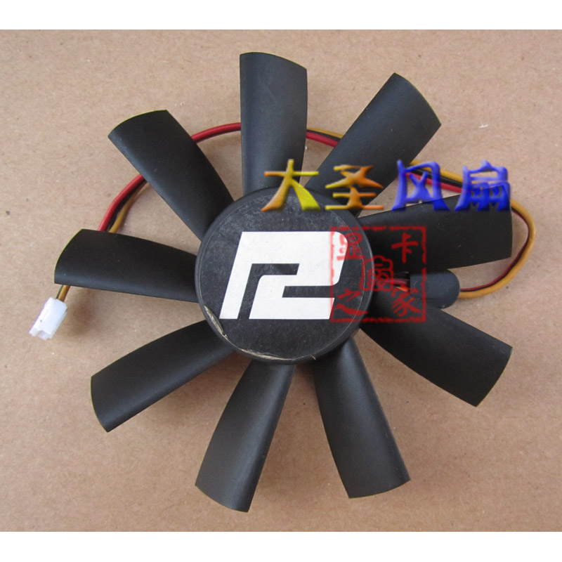 Club 3D Amaze 迪兰HD4890 PLA09215S12H 12V 0.55A 显卡风扇