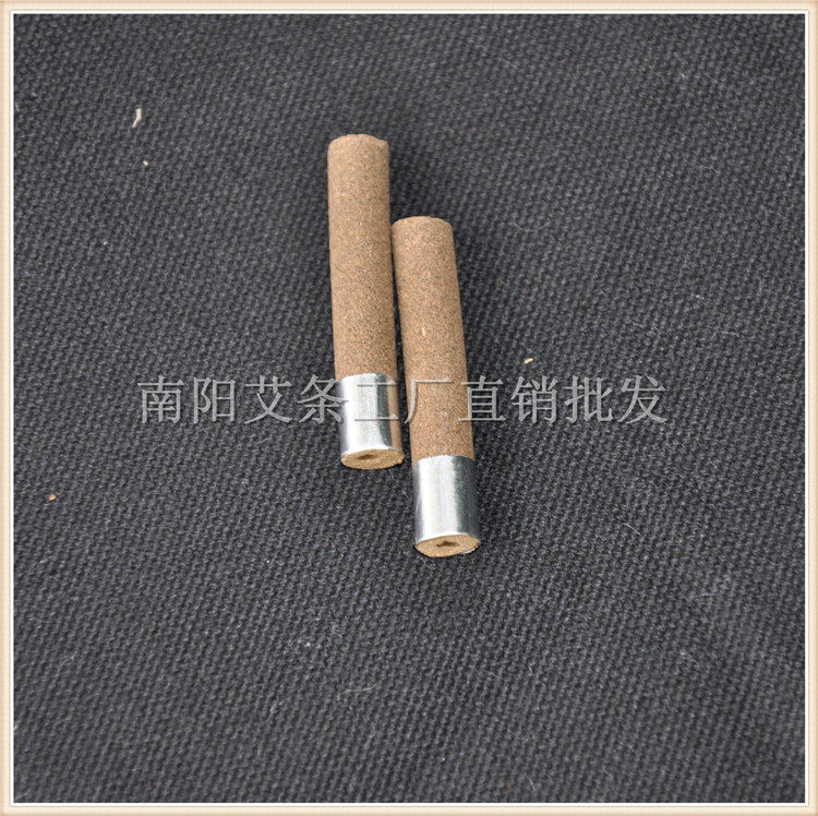艾艾灸贴小艾柱艾灸盒正品细艾柱小号艾条100粒装随身灸家用艾粒