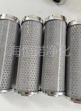 304不锈钢金属网滤芯21FC5121-160*400-25精轧机架辊润滑站过滤芯
