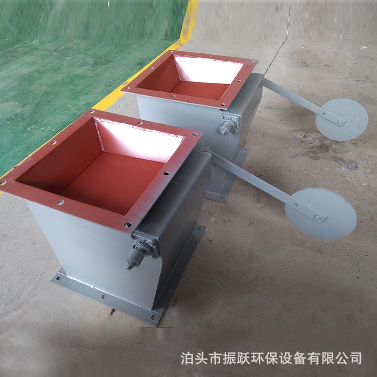 电气动重锤翻板阀双向挡风翻板阀重锤杆式安全手动单层翻板阀阀门