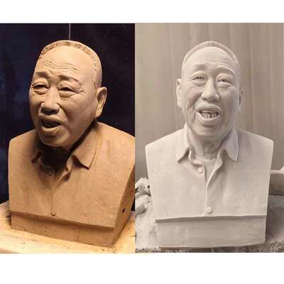 石雕真人胸像父母遗像烈士人物半身真人头像雕塑摆放件
