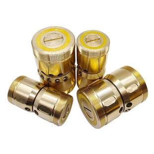 60C款 全铜黑宝石 线切割V型易穿丝防水导轮总成42 D款