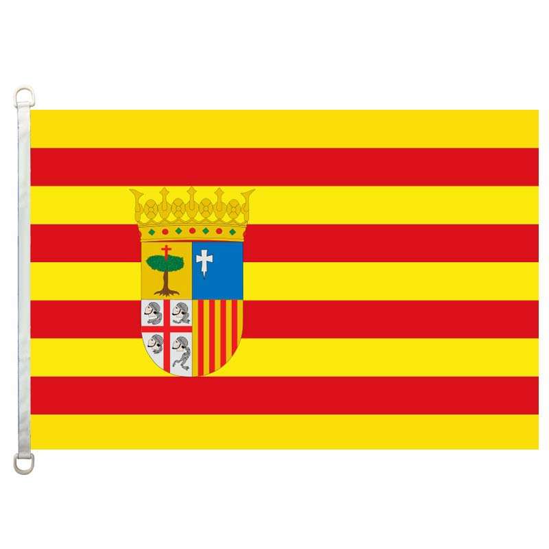 Aragon national flag 90*150cm 经编纪念户外大型悬挂纪念收藏