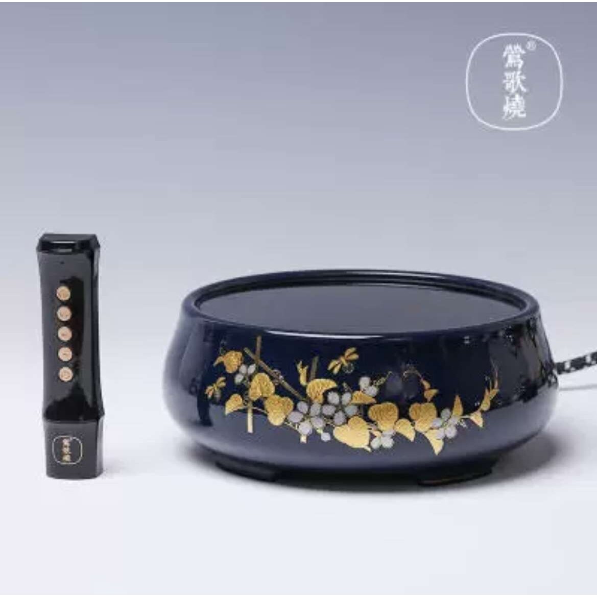莺歌烧新品电陶炉煮茶器电炉铁壶银壶专用静音烧水炉电热茶炉茶具