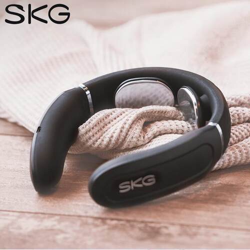 SKG 4588黑色颈椎按摩器多功能颈部肩颈护颈仪送礼送父母礼物