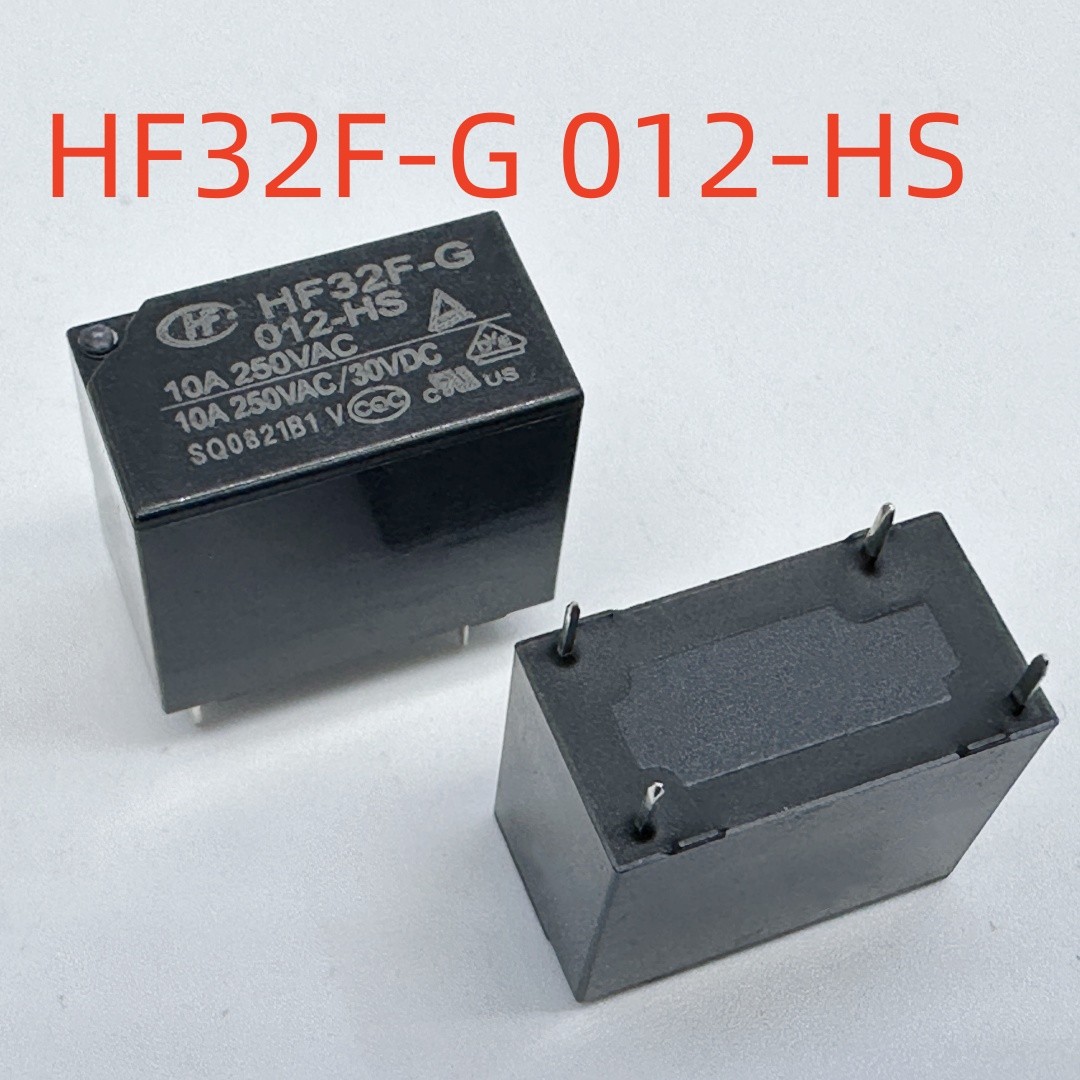 全新 4脚 10A 继电器 HF32F-G 012/009/024-HS/HT 32F-1A
