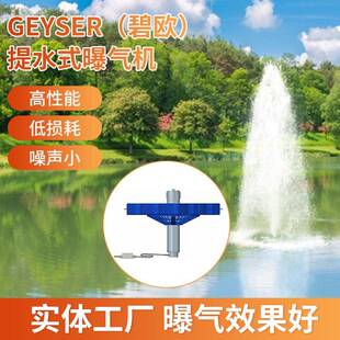 GEYSER碧欧提水式曝气机推流涌泉池塘增氧河道治理景观曝气机