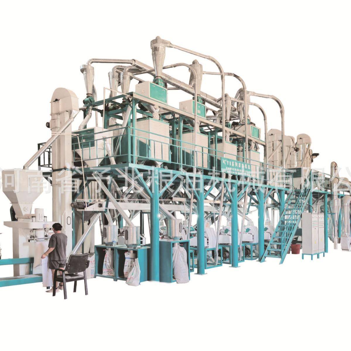 机械杂粮石磨电动磨粉机新型新款五谷磨面机大中小型面粉机