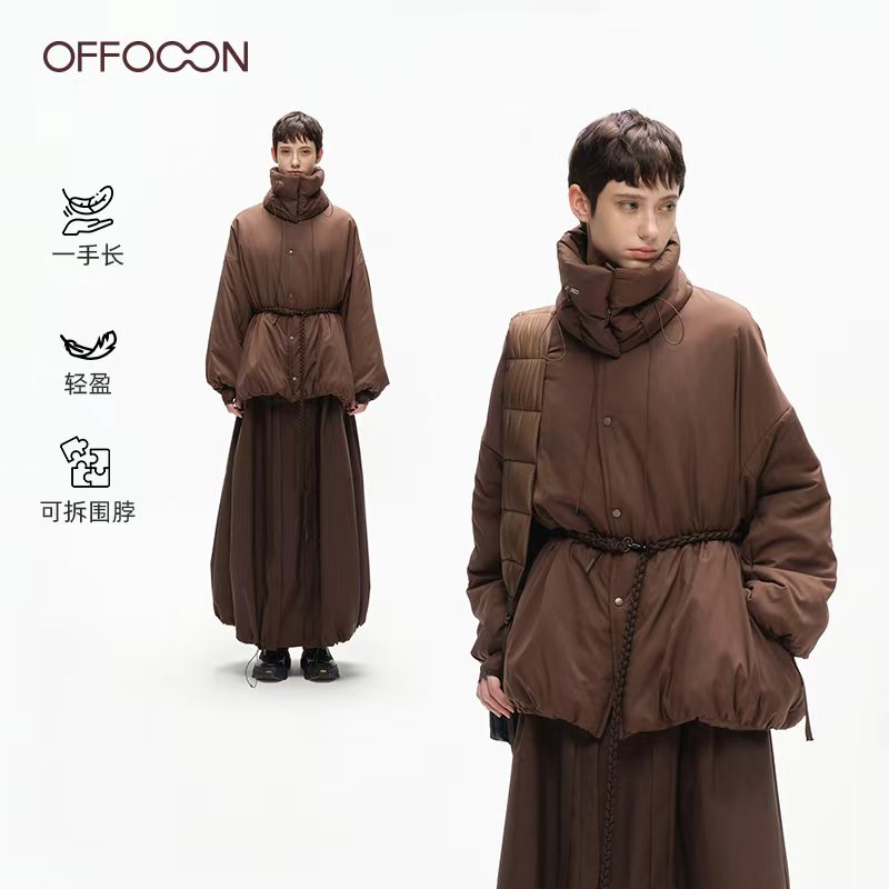 OFFOOON超柔0压保暖棉衣外套
