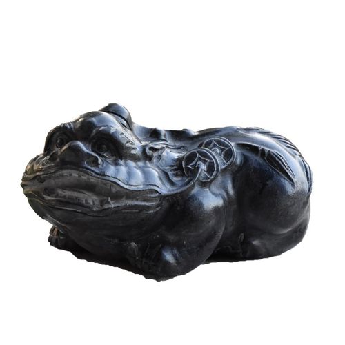 貔貅茶宠石雕青石桌面酒柜茶台办公室石头貔貅礼品把玩件