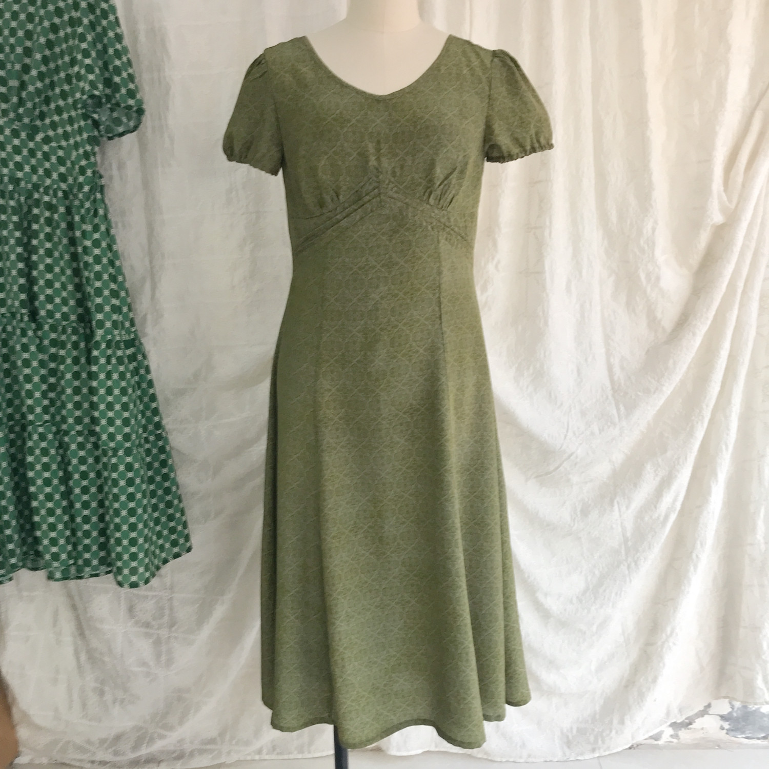 服装定制缝纫加工精修制作真丝蚕丝香云纱女士夏季小众连衣裙