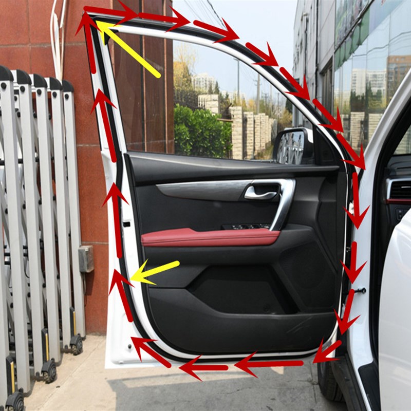 广汽传祺GS3 GS4 GS8 GA3原装车门门板门框防水隔音防尘密封胶条