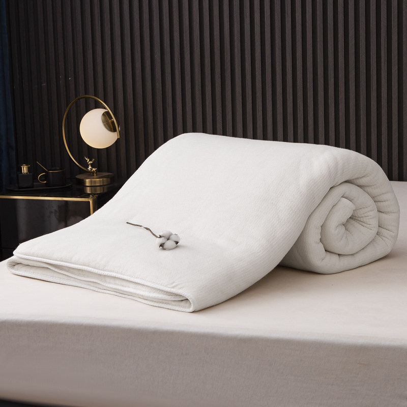 长绒棉花被学生春秋棉絮加厚保暖冬被芯双人家用混合棉絮加厚冬被,床上用品,棉花被,淘宝优惠券,粉丝福利购,淘宝优惠卷