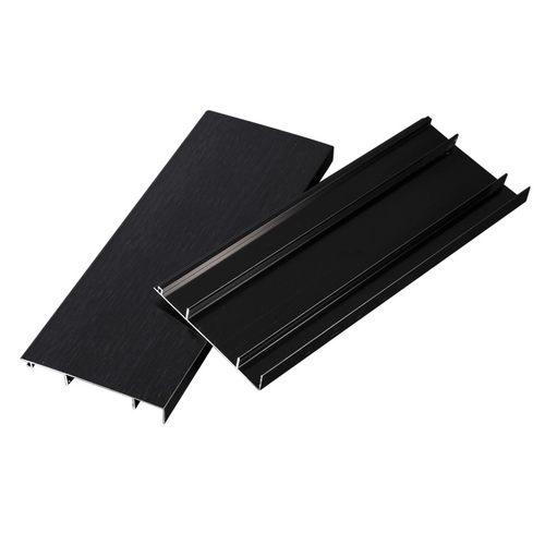 铝合金踢脚线金属地角线4公分墙角贴脚线6cm8cm10cm不锈钢地脚线