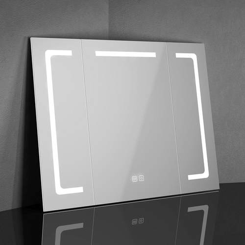 专业定制智能镜浴室柜门单独镜子带灯除雾多功能LED玻璃风水镜门