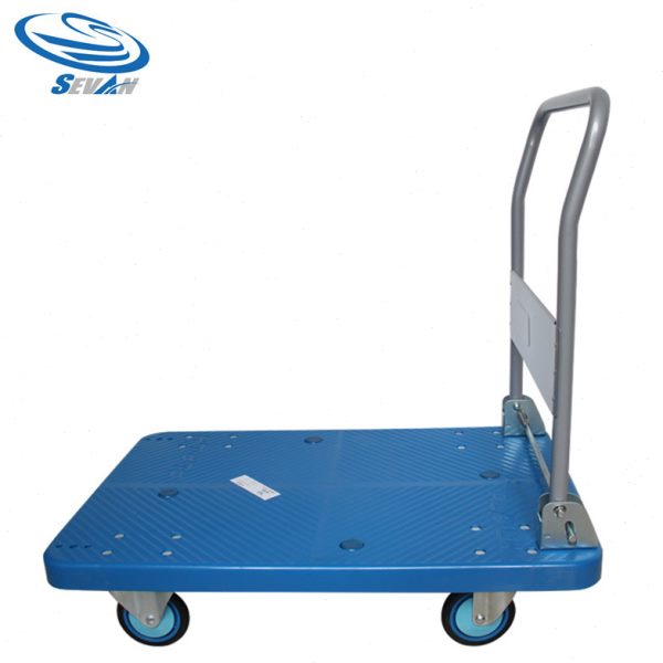 森凡Sevan平板车静音小推车折叠手推车搬运车手拉车平板推车350KG