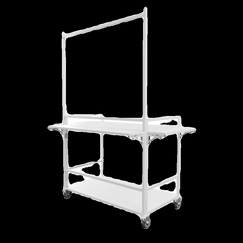 夜市烧烤摆摊小推车可延伸可折叠可移动网红地摊手推烤肠小吃餐车