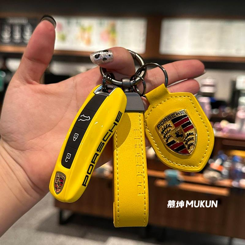 保时捷钥匙壳卡宴718macan帕拉梅