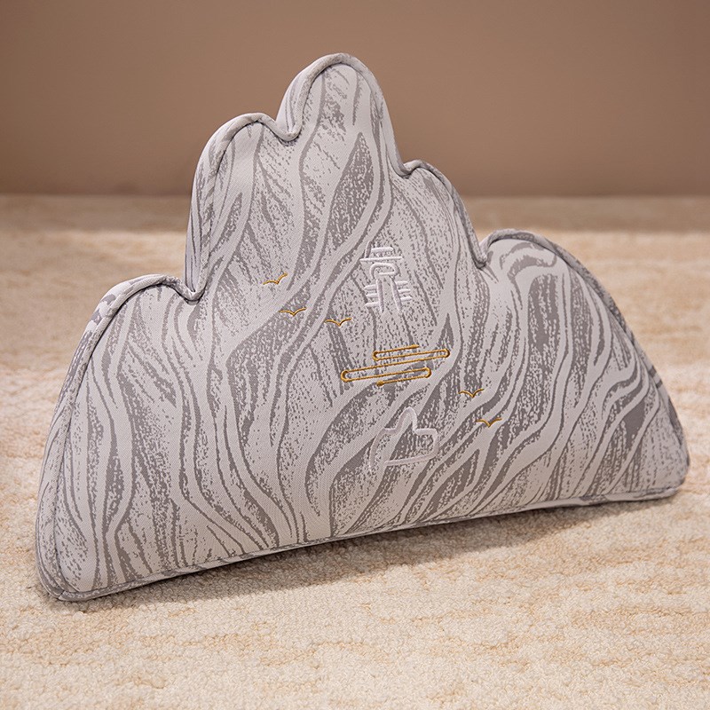 背有靠山创意g抱枕沙发靠枕办公室车座椅护腰靠背学生宿舍椅子靠