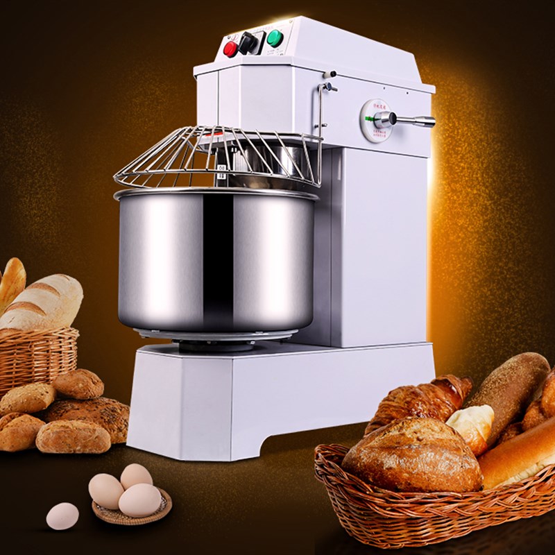 双动双速和面机打面机出膜10/15/25公斤搅拌机商用打蛋奶油厨师机