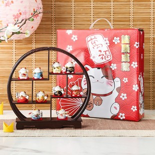 招财猫乔迁新居暖房礼物用品新屋搬家新婚开业入伙礼品送朋友同事