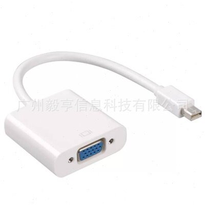 供应mini dp to vga转接线 Thunderbolt雷电迷你dp转vga