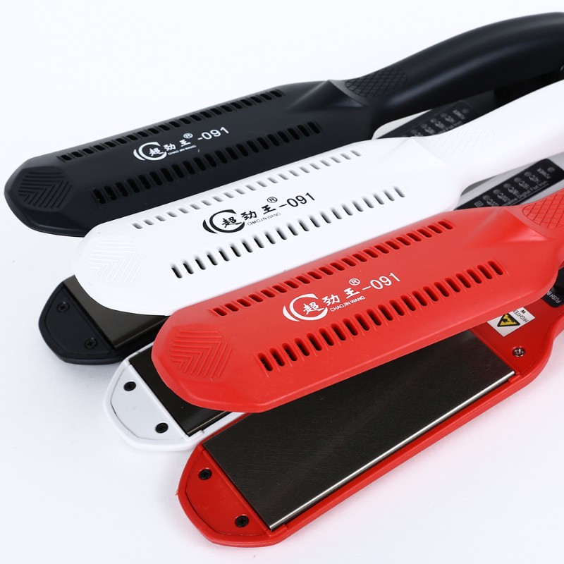 专业直发器 g理发店发廊专用陶瓷调温拉 加宽直发直板夹板不伤发