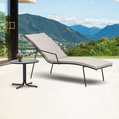 Uland/优澜户外阳光躺椅休闲躺床出口贸易outdoor sun lounger