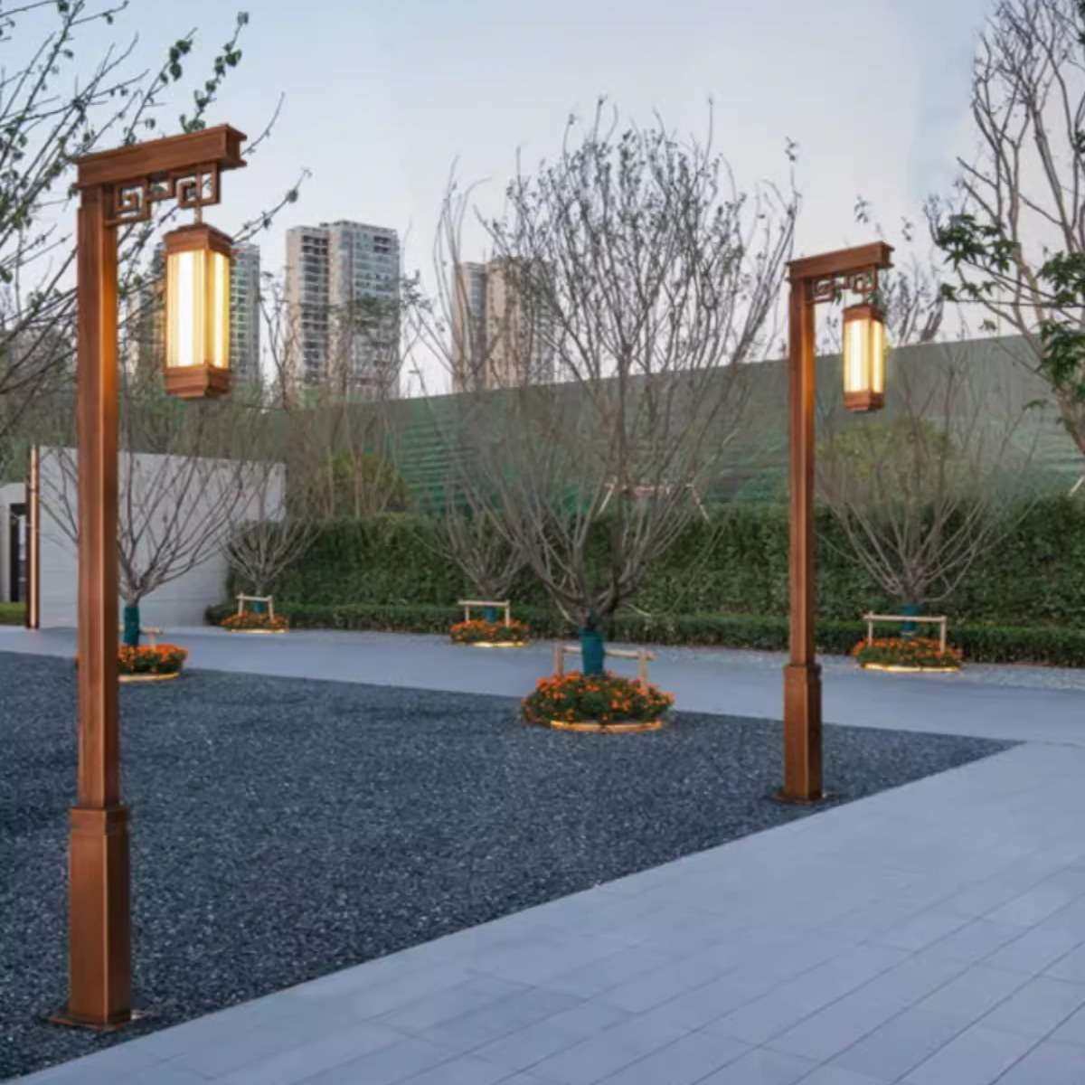 中式复古路灯户外景观灯小区高杆灯仿古花园别墅庭院灯,电子元器件市场,其它元器件,淘宝优惠券,粉丝福利购,淘宝优惠卷