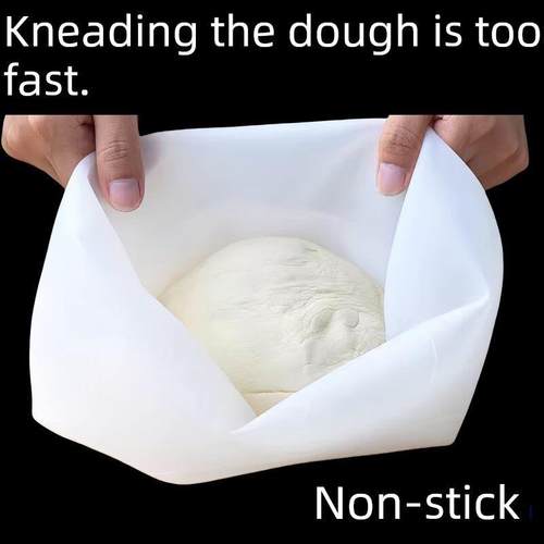 厨房硅胶揉制袋特厚大揉制粉袋家用不粘胶工艺品揉制袋家用不粘胶