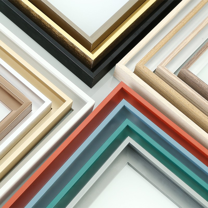 简约铝合金画框装裱框定制任意尺寸A3框架海报相框A4摆台外框挂墙
